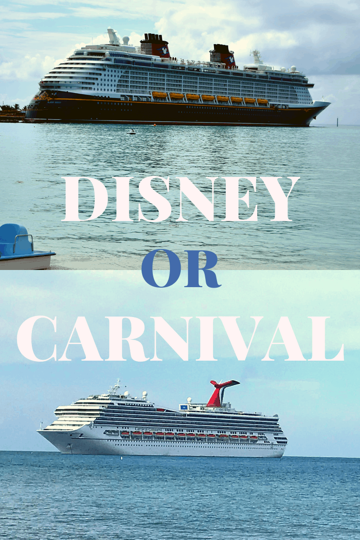 carnival cruise vs disney cruise