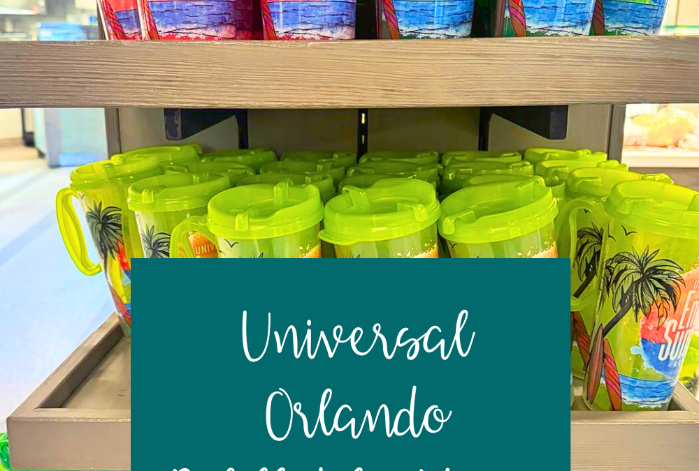 Universal Orlando Resort Refillable Cups