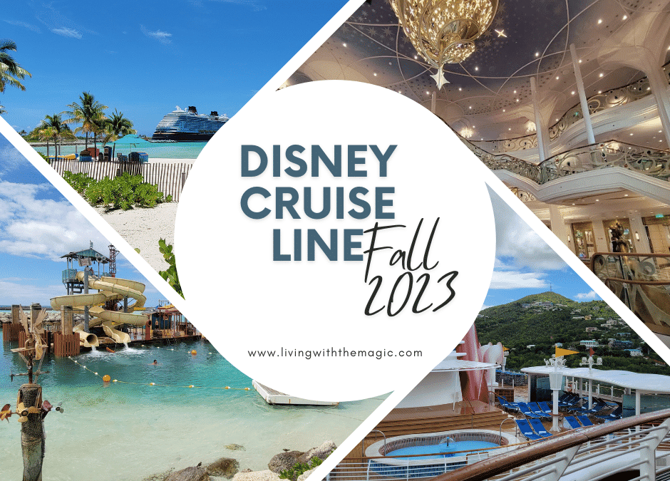 Just Released: Disney Cruise Line Fall 2023 Itineraries