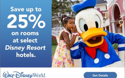 Book Early and Save More—Up to 25%—on Rooms at Select Walt Disney World Resort Hotels in the New Year