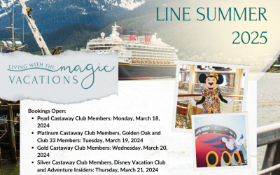 Disney Cruise Line 2025 Itineraries Announced