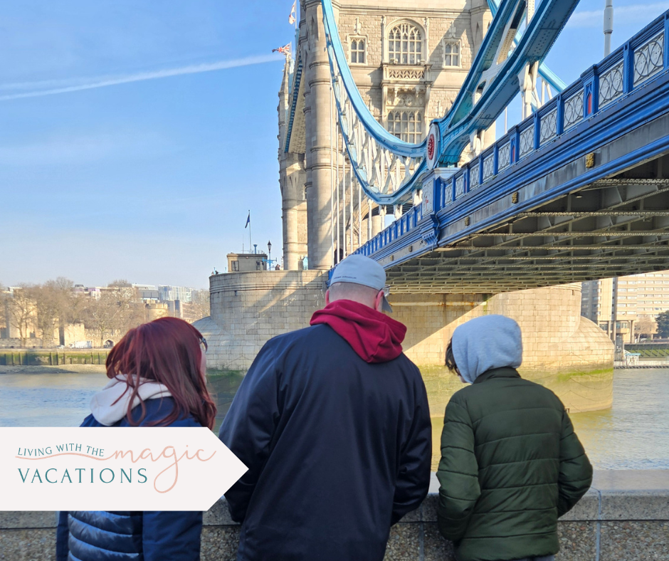 Best age to take kids to Europe, family visiting London landmarks