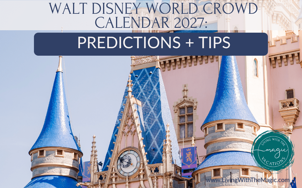 Walt Disney World crowd calendar 2027