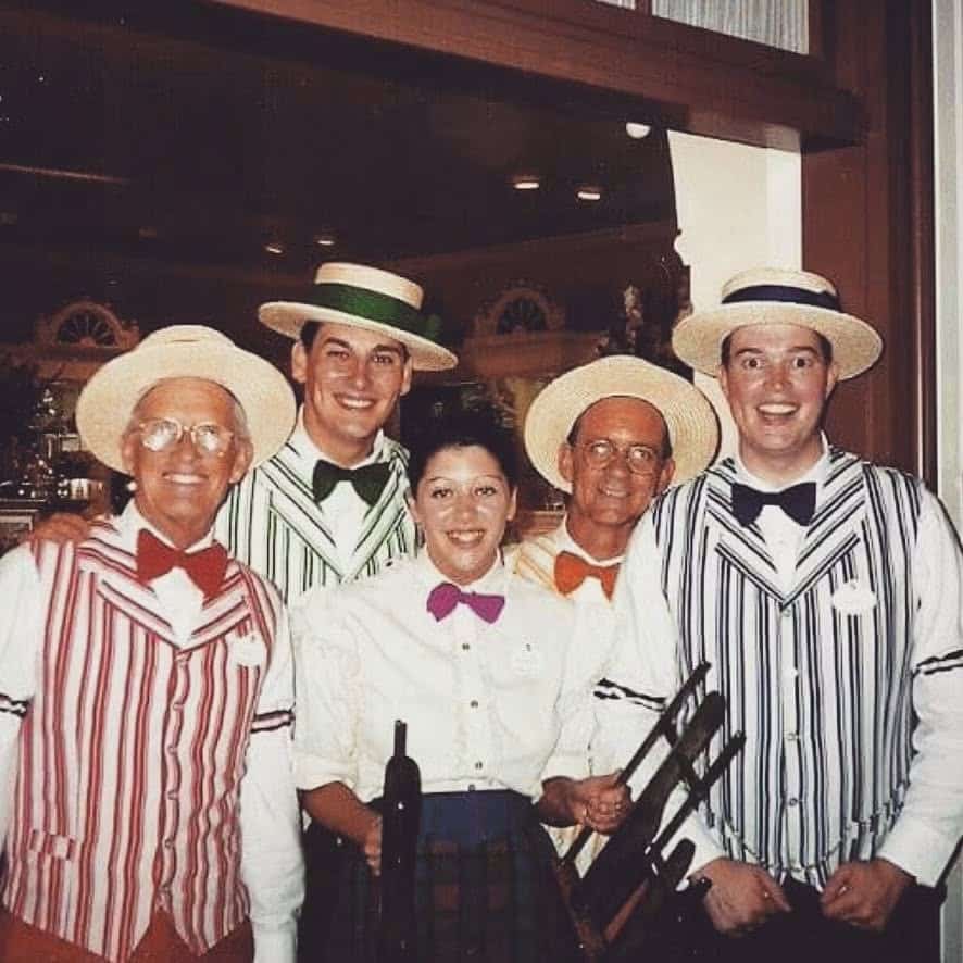 Amanda Mann as a Cast Member before becoming a travel advisor specializing in Disney vacations